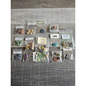 Tribal Lot Jewelry Designer Making Supplies Art Handmade Beads Bulgaria Lot #4